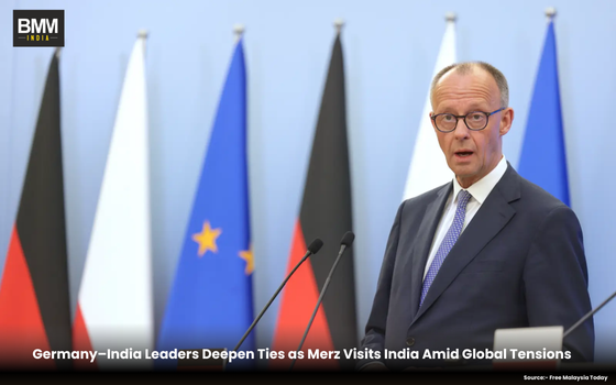 Germany–India Leaders Deepen Ties as Friedrich Merz Visits India | Business Minds Media India