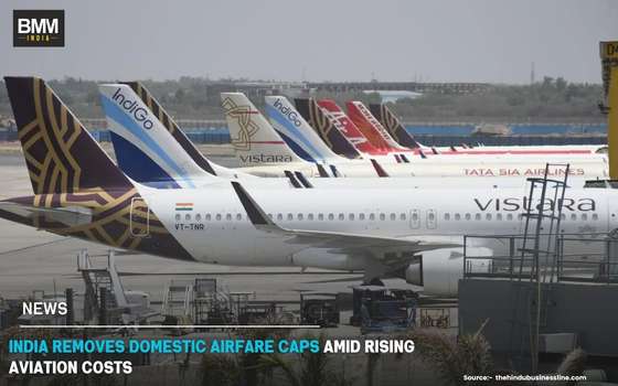 Home 21 India Removes Domestic Airfare Caps Amid Rising Aviation Costs| Business Minds Media India