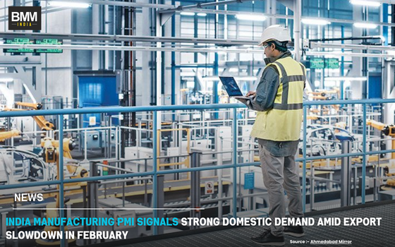 Home 21 India Manufacturing PMI Signals Strong Domestic Demand | Business Minds Media India