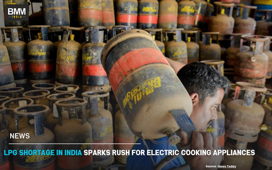 LPG Shortage in India Sparks Rush for Electric Cooking Appliances