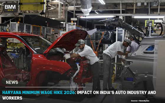 Home 21 Haryana Minimum Wage Hike 2026: Impact on India’s Auto Industry | Business Minds Media India