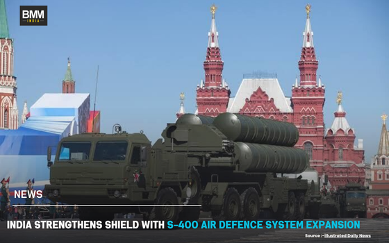India Strengthens Shield with S-400 Air Defence System Expansion