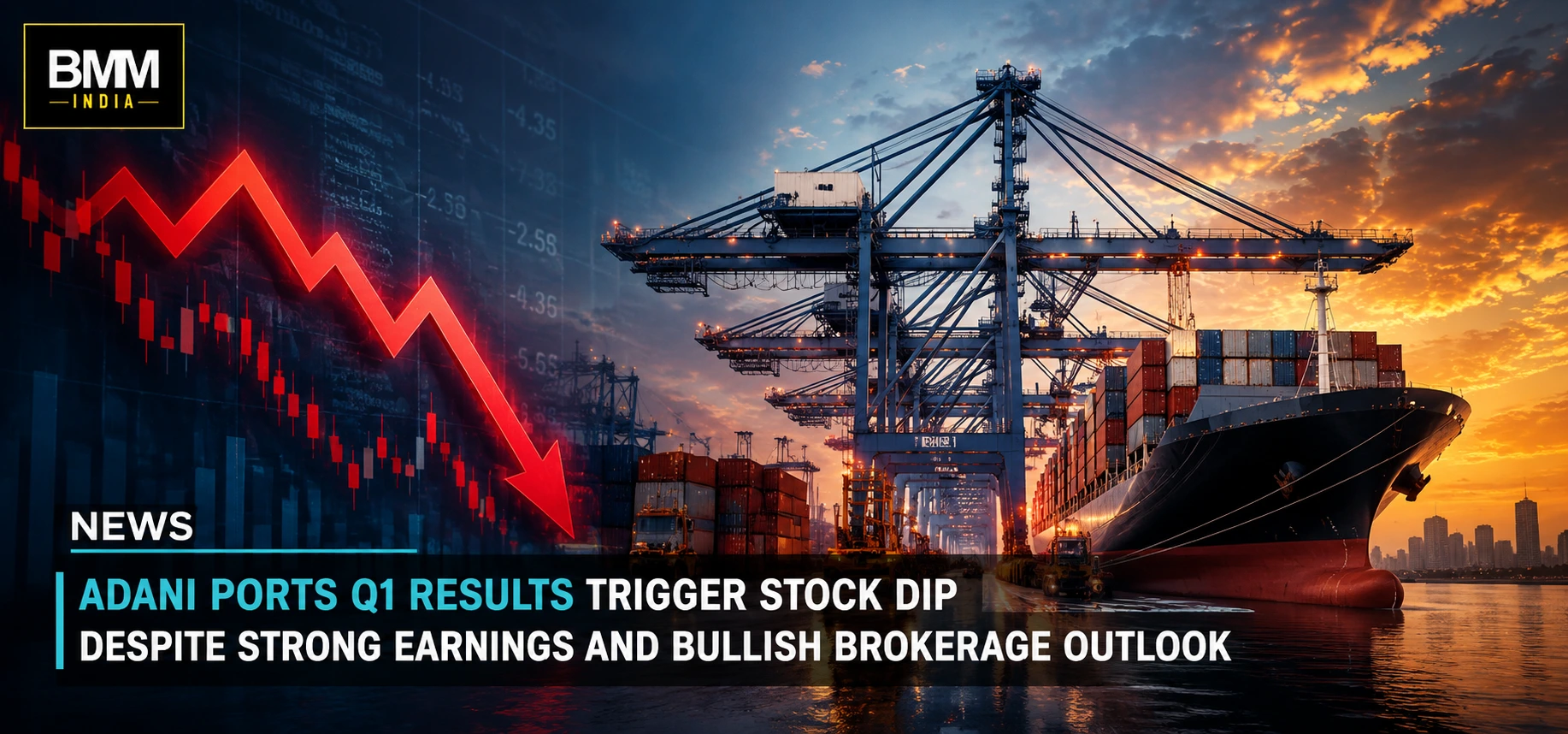 Home 17 Adani Ports Q1 Results Trigger Stock Dip Despite Strong Earnings and Bullish Brokerage Outlook 1
