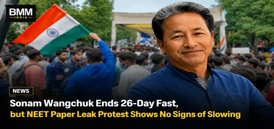 Sonam Wangchuk Ends 26-Day Fast