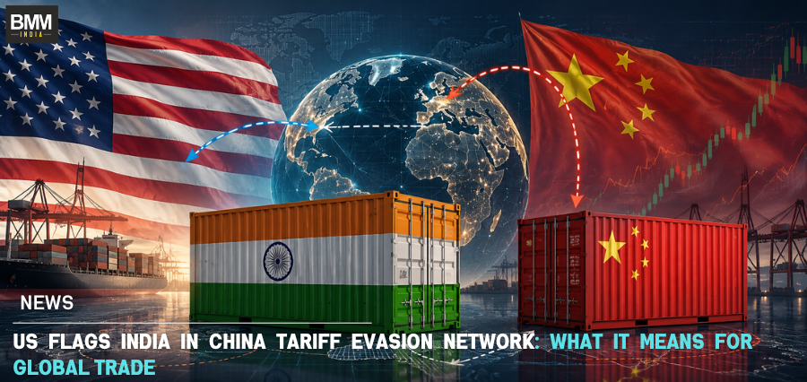 US Flags India in China Tariff Evasion Network