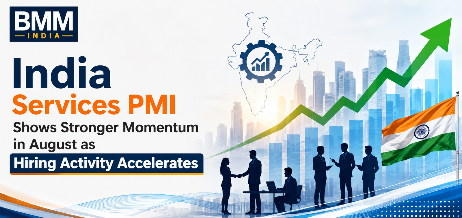 India Services PMI Shows Stronger Momentum