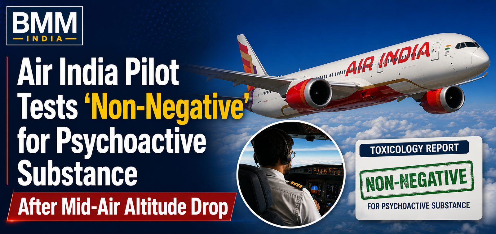 Home 17 Air India Pilot Tests Non-Negative