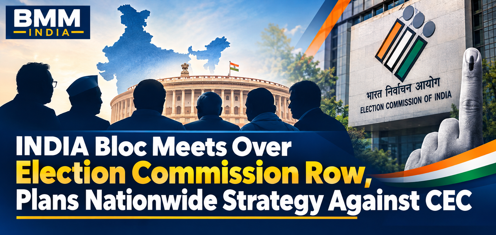Home 12 INDIA Bloc Meets Over Election Commission Row
