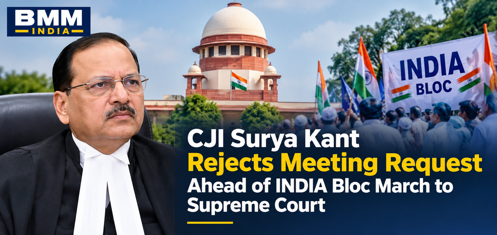 CJI Surya Kant Rejects Meeting Request