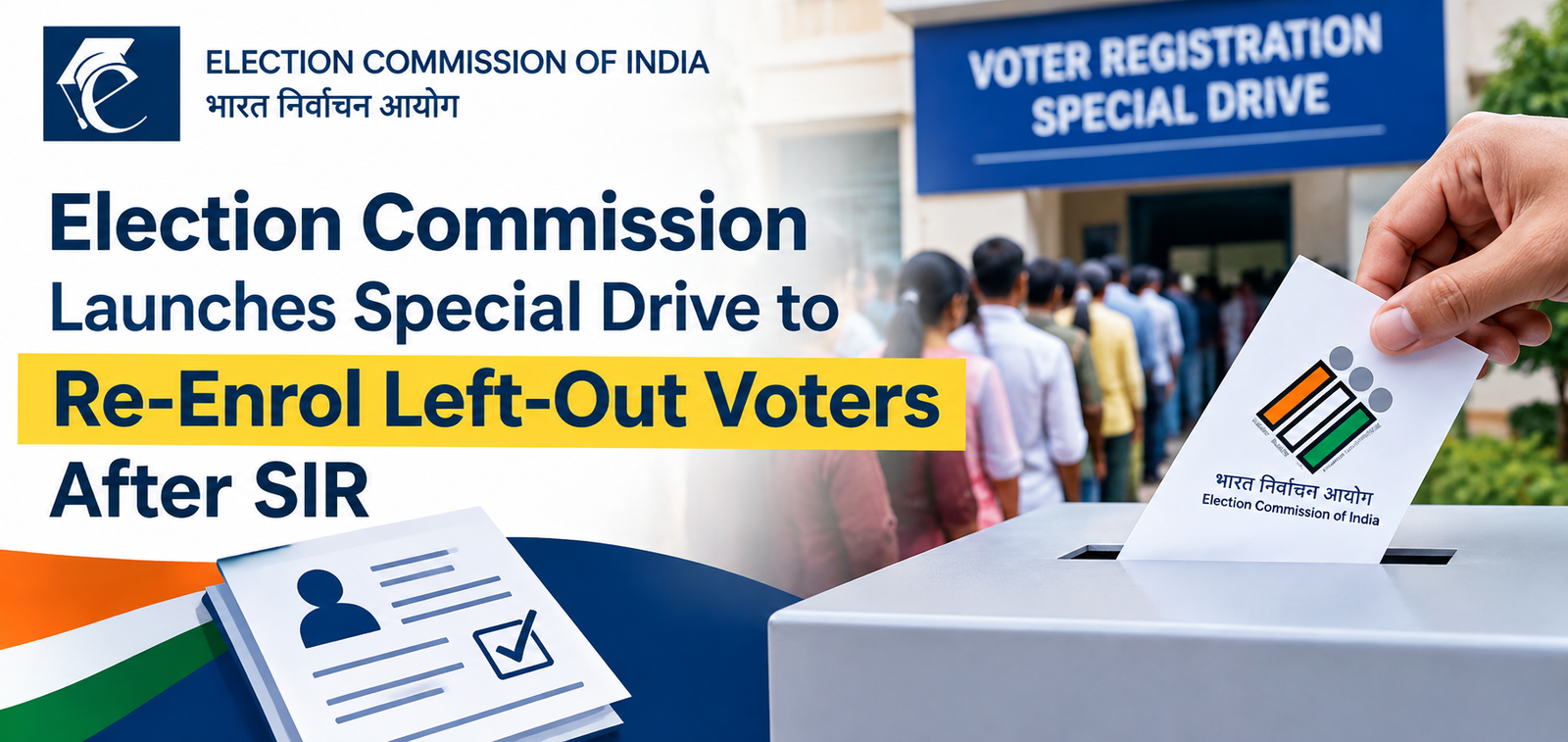 Election Commission Launches Special Drive