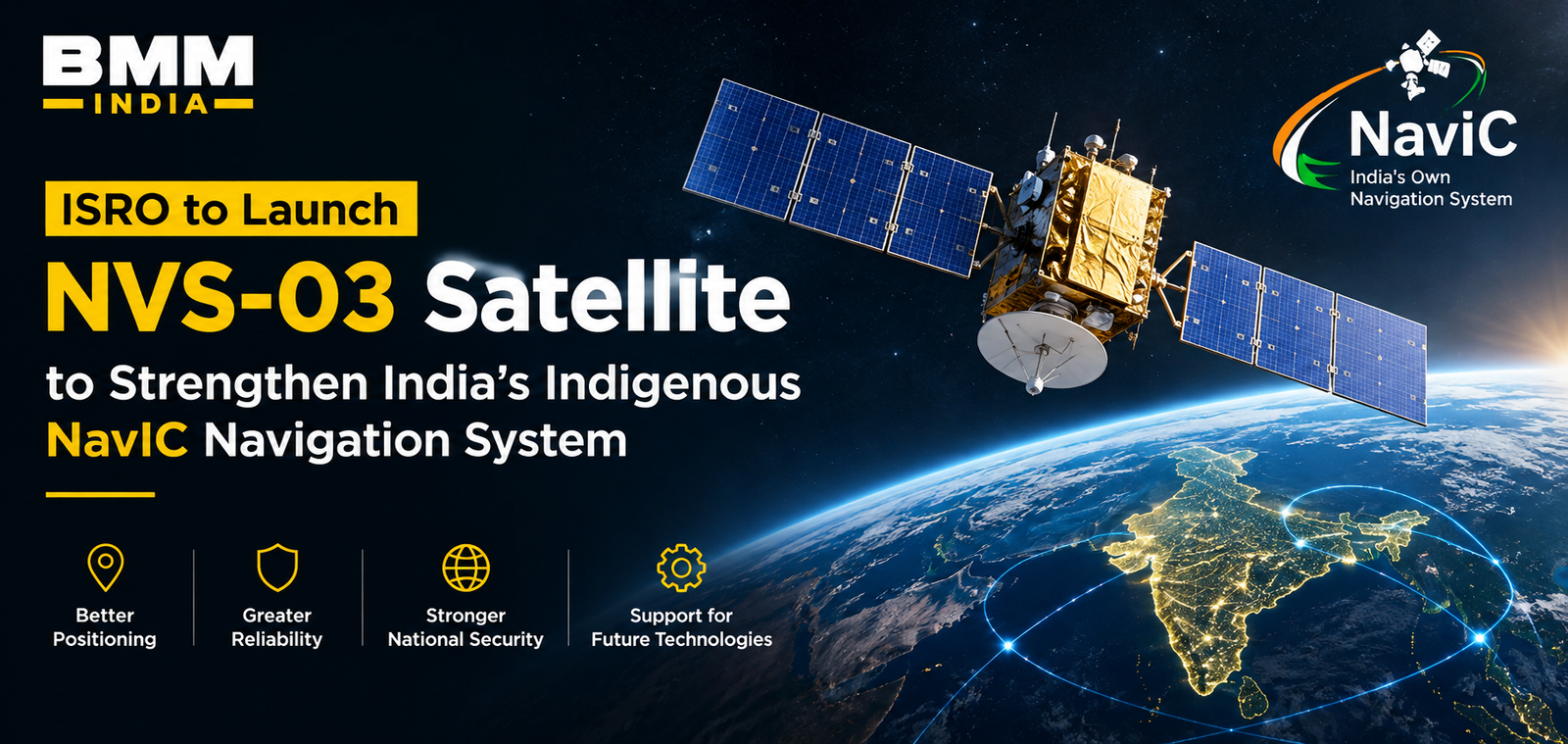 ISRO to Launch NVS-03 Satellite