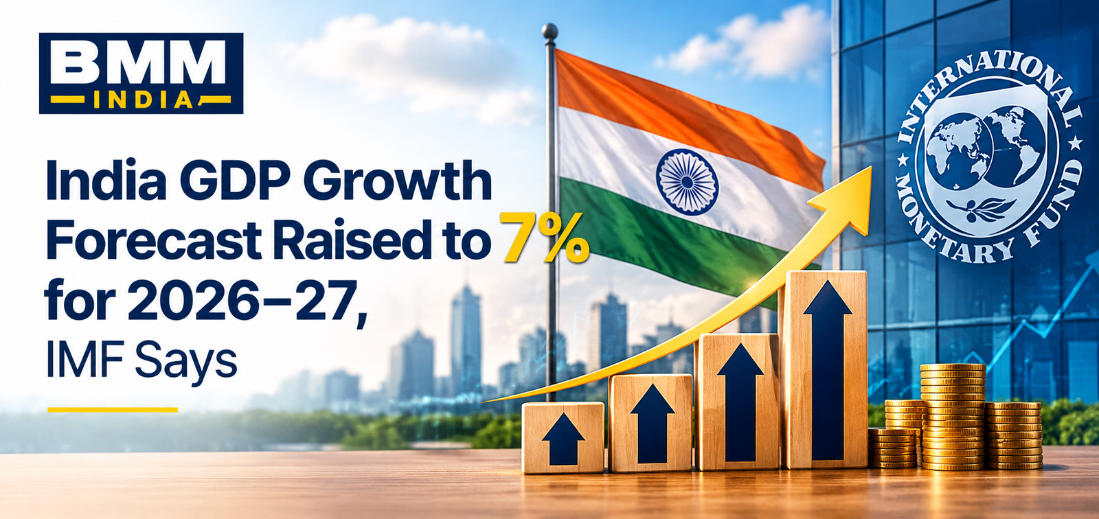 Home 12 India GDP Growth Forecast Raised to 7%