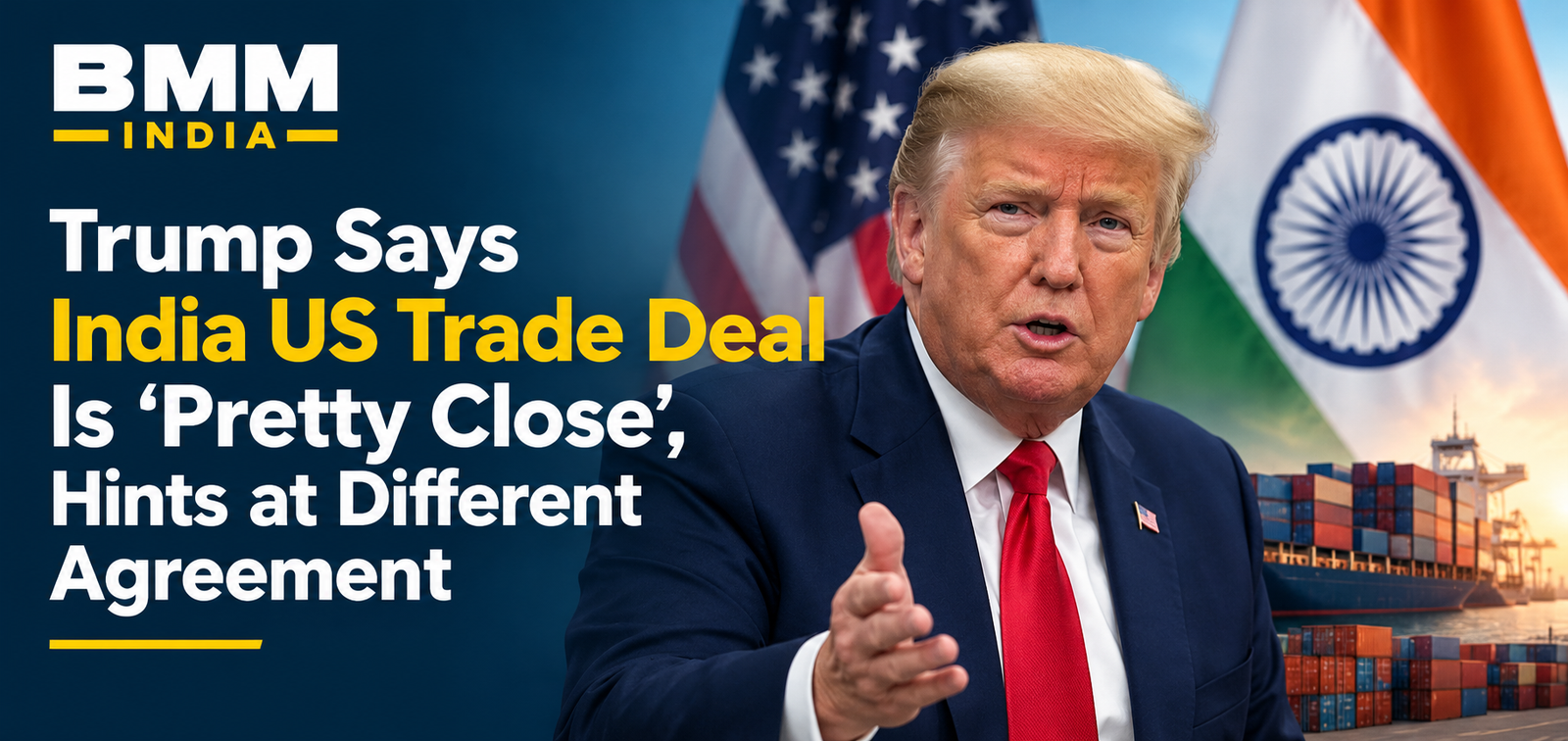 Home 12 Trump Says India US Trade Deal